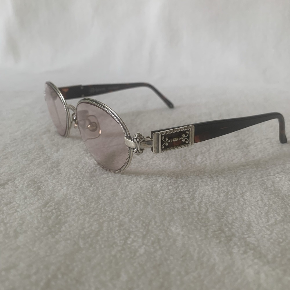Brighton Vintage Eyeglass Frame SG498-135 Brown Handmade - Picture 3 of 16